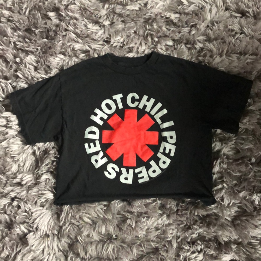 Red Hot Chili Peppers cropped t-shirt